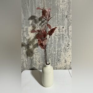 NWT Hearth & Hand Cream Ceramic Vase